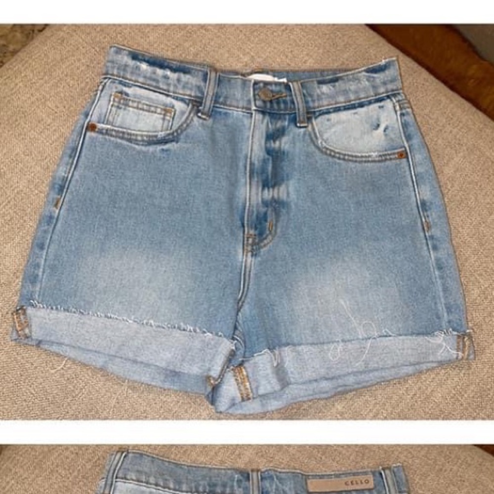 cello denim shorts!